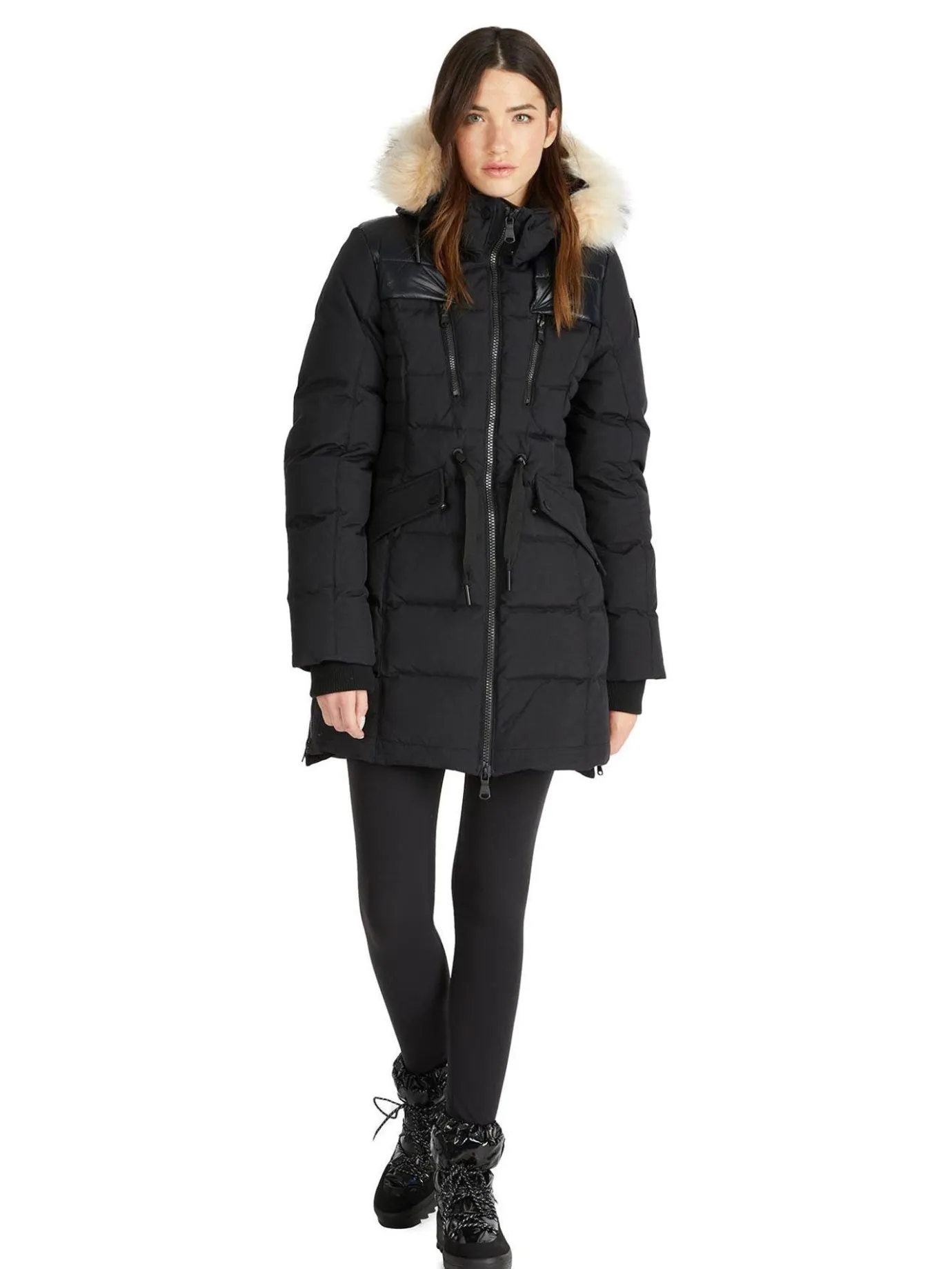 Hot Alia Parka Avec Fausse Fourrure Pour Femmes Femmes Parkas