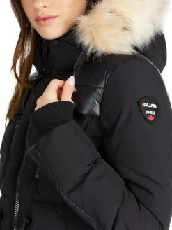 Hot Alia Parka Avec Fausse Fourrure Pour Femmes Femmes Parkas