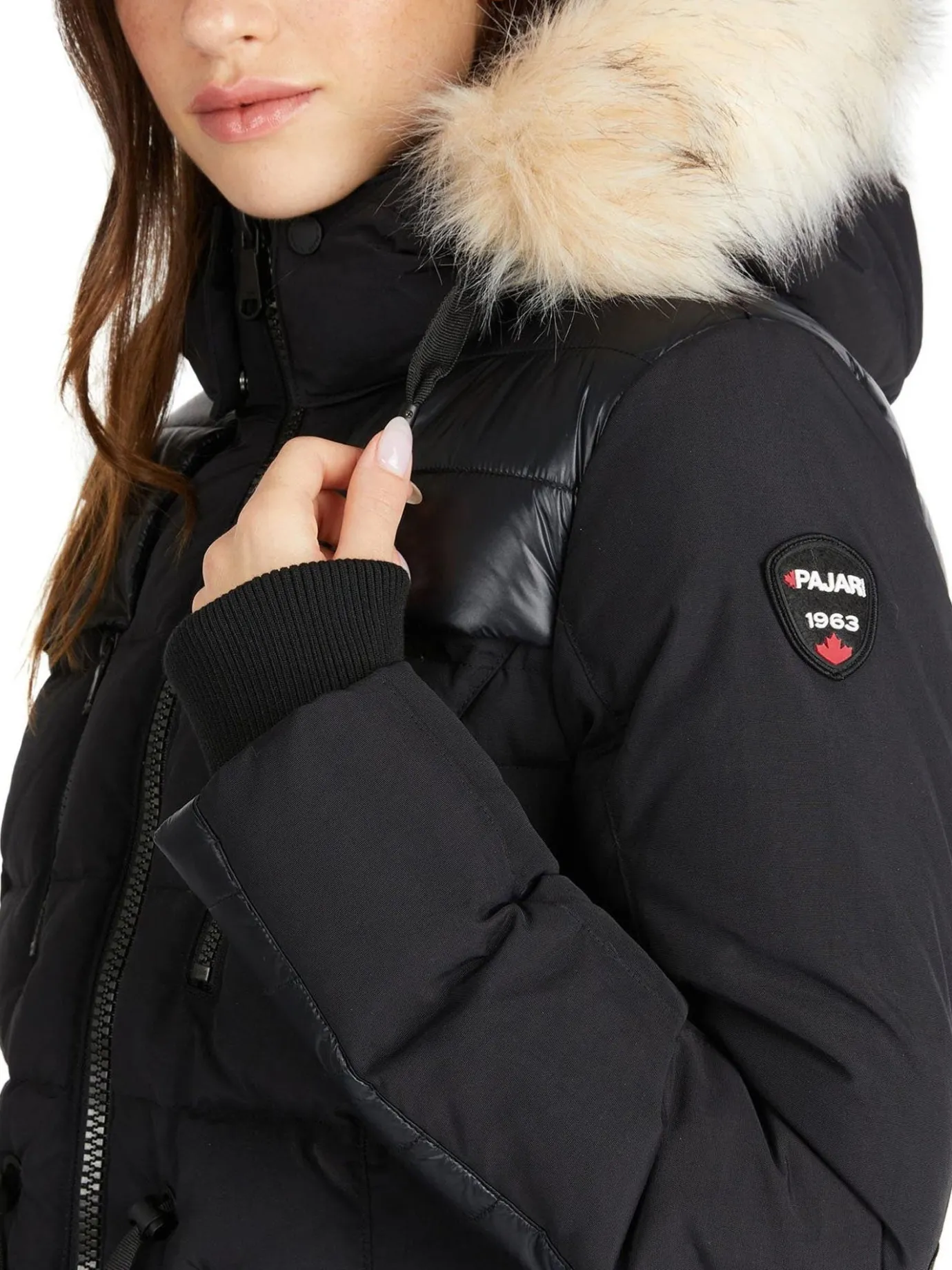 Hot Alia Parka Avec Fausse Fourrure Pour Femmes Femmes Parkas