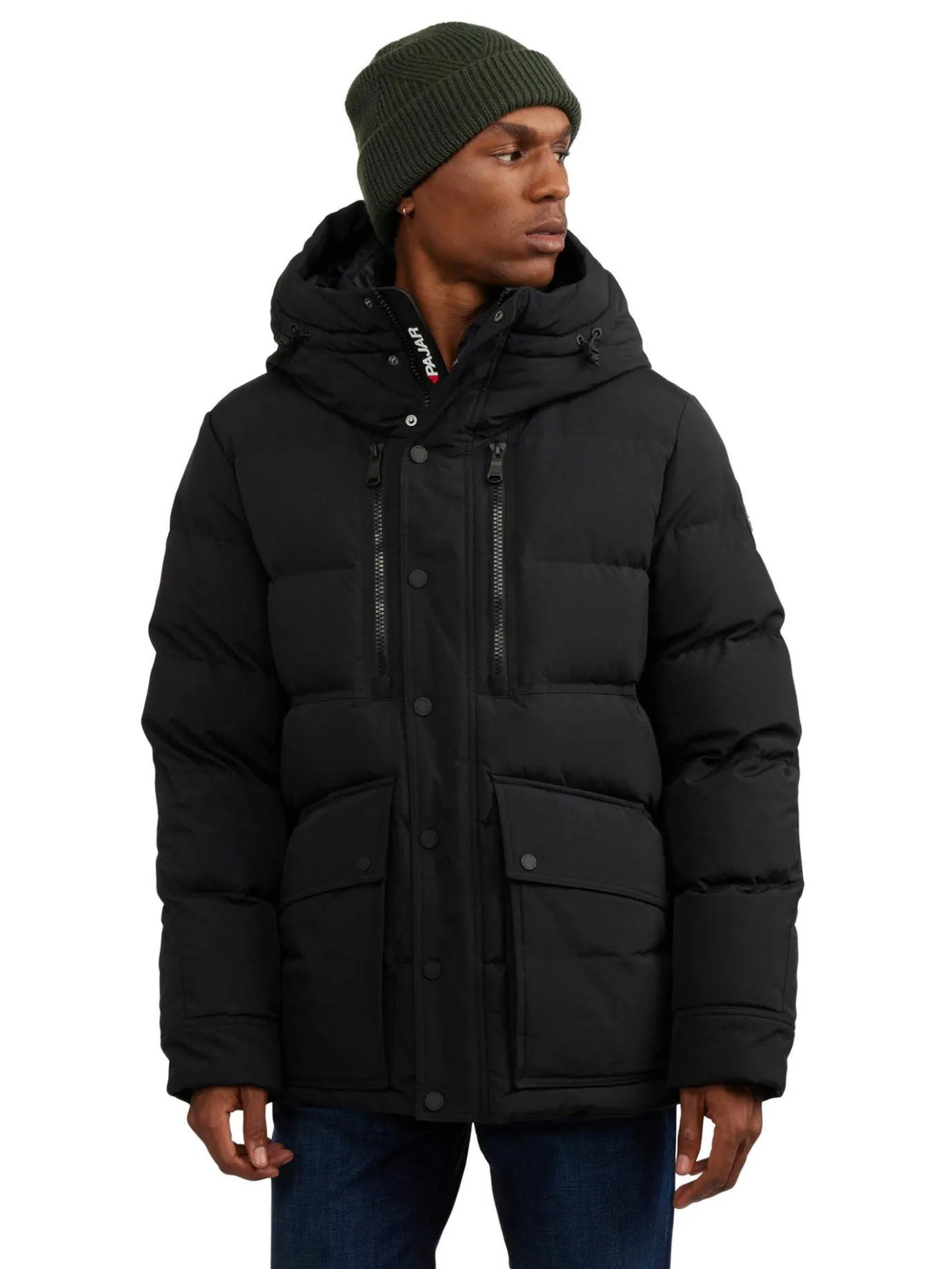 Cheap Antares Parka Mi-Longueur Surdimensionne Pour Hommes Hommes Parkas