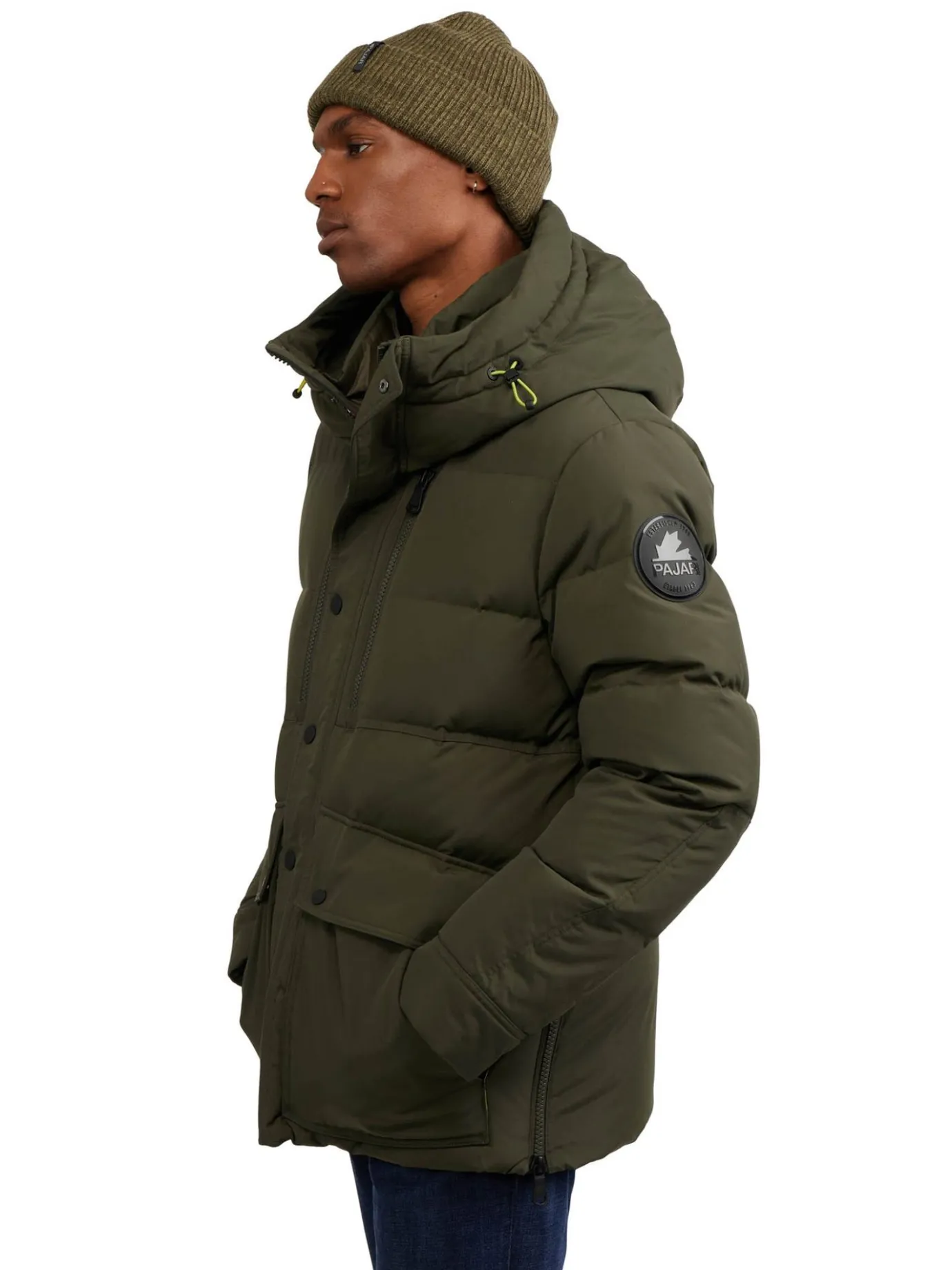 Cheap Antares Parka Mi-Longueur Surdimensionne Pour Hommes Hommes Parkas