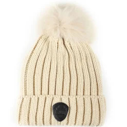 Hot Becca Tuque Tricotee Avec Pompon Pour Femmes Femmes Chapeaux