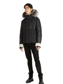 Store Bergen Matelasse De Luxe En Peau De Mouton Hommes Matelassés