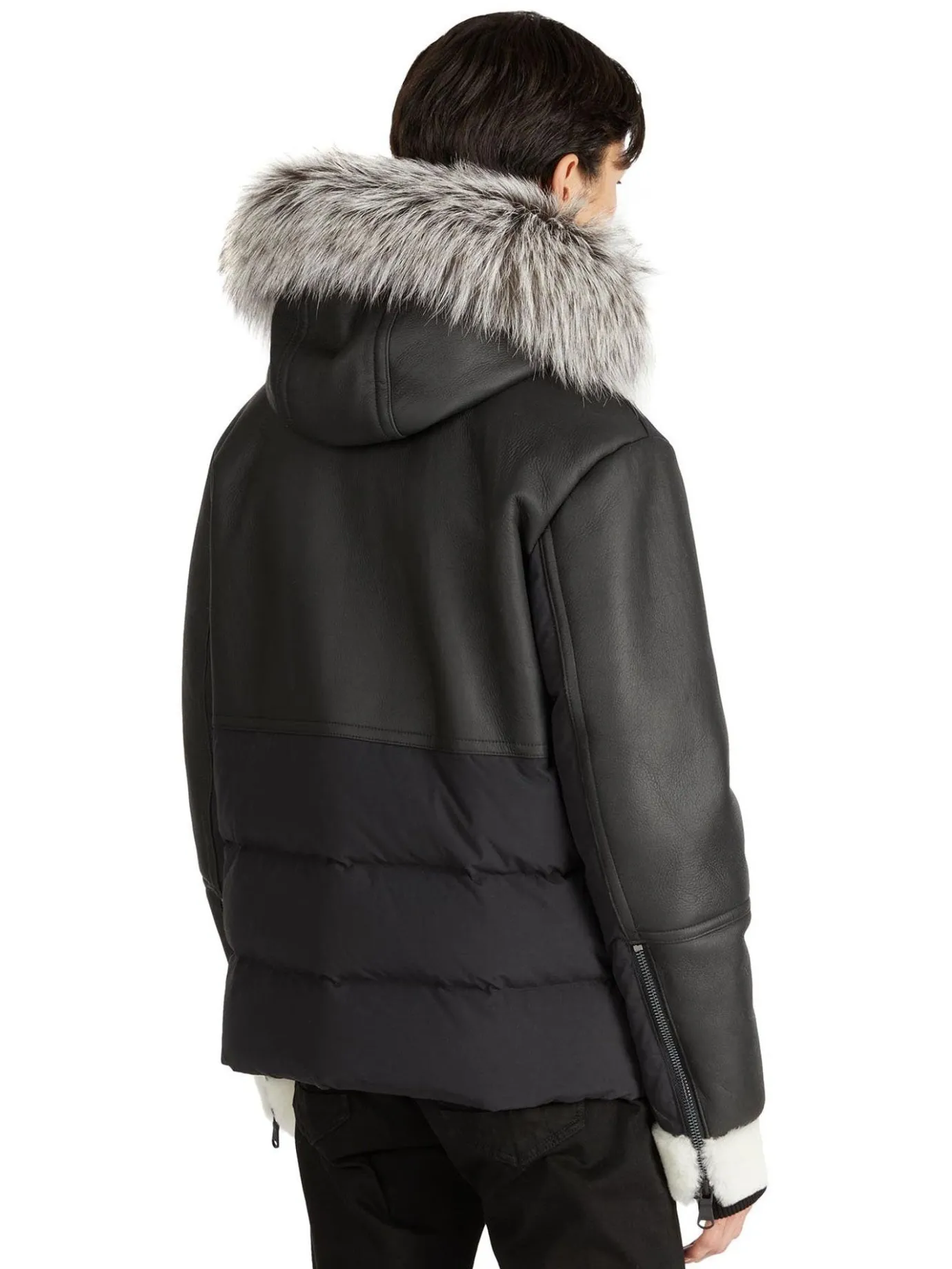 Store Bergen Matelasse De Luxe En Peau De Mouton Hommes Matelassés