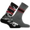 Discount Chaussettes En Laine Pour Hommes Paquet De 2 Hommes Chaussettes