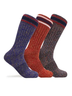 New Chaussettes Mi-Hautes Poids Lourd Pour Hommes Paquet De 3 Hommes Chaussettes
