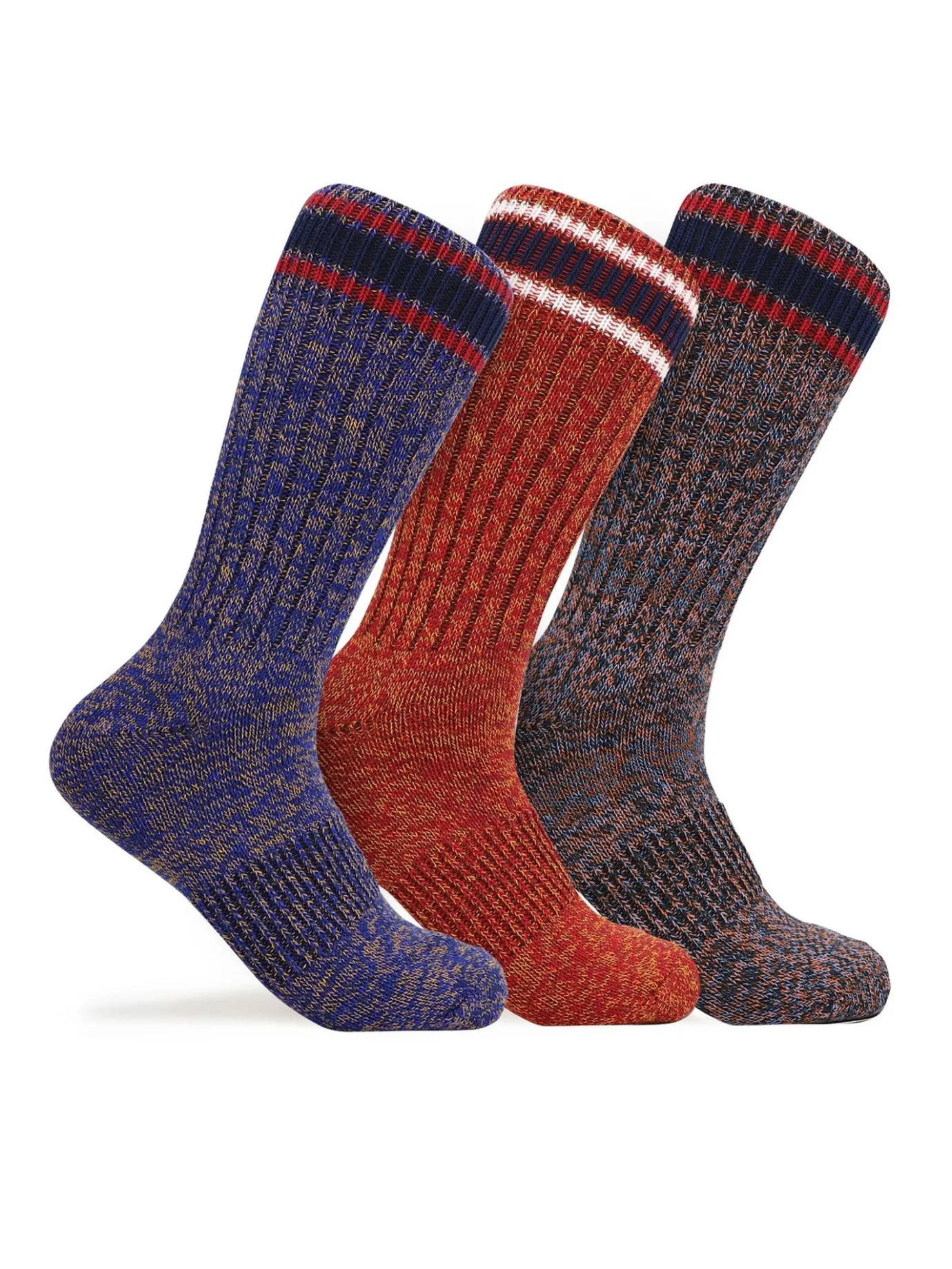 New Chaussettes Mi-Hautes Poids Lourd Pour Hommes Paquet De 3 Hommes Chaussettes
