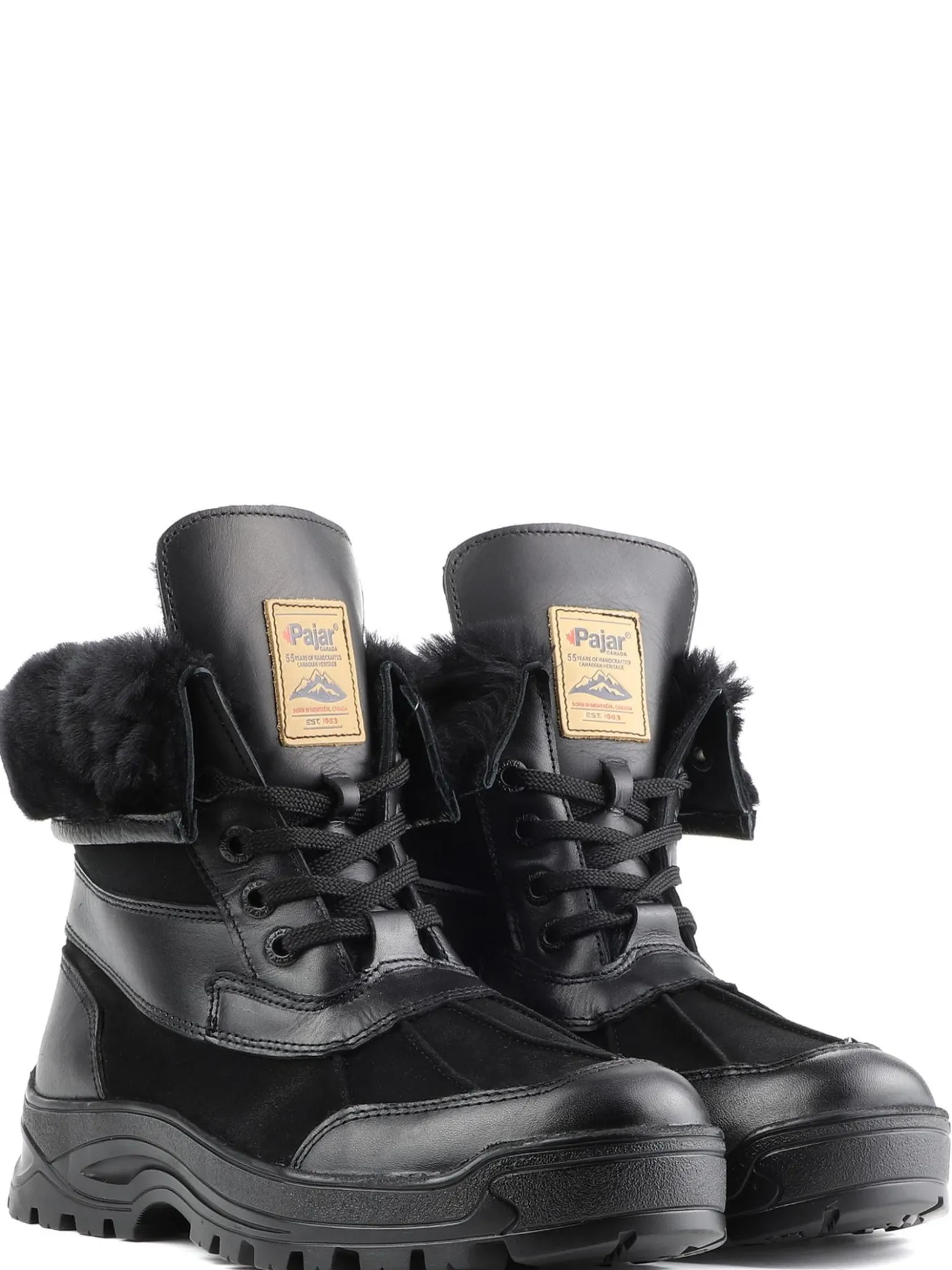 Cheap Clermont G Botte Heritage Pour Hommes Avec Crampons Amovibles Hommes Bottes D'Hiver