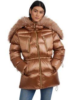 Sale Electra Manteau Matelasse Surdimensionne Pour Femmes Femmes Matelassés