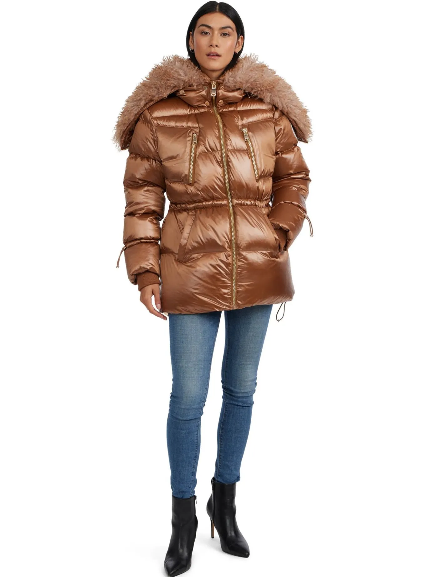 Sale Electra Manteau Matelasse Surdimensionne Pour Femmes Femmes Matelassés