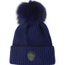 Outlet Emma Toque A Pompon Tricote Hommes Chapeaux