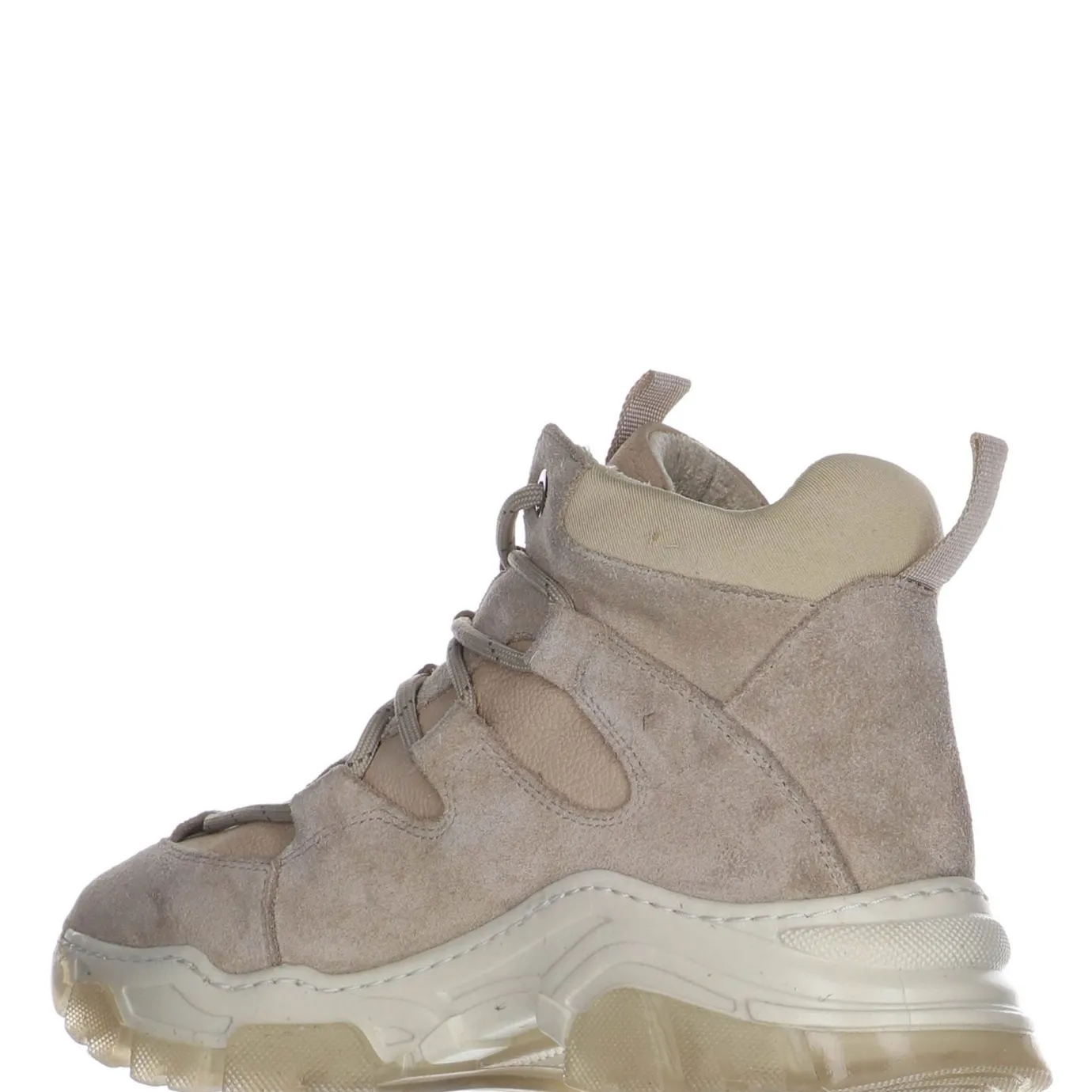 Cheap Etamid Baskets Mi-Hautes En Suede Pour Femmes Femmes Baskets
