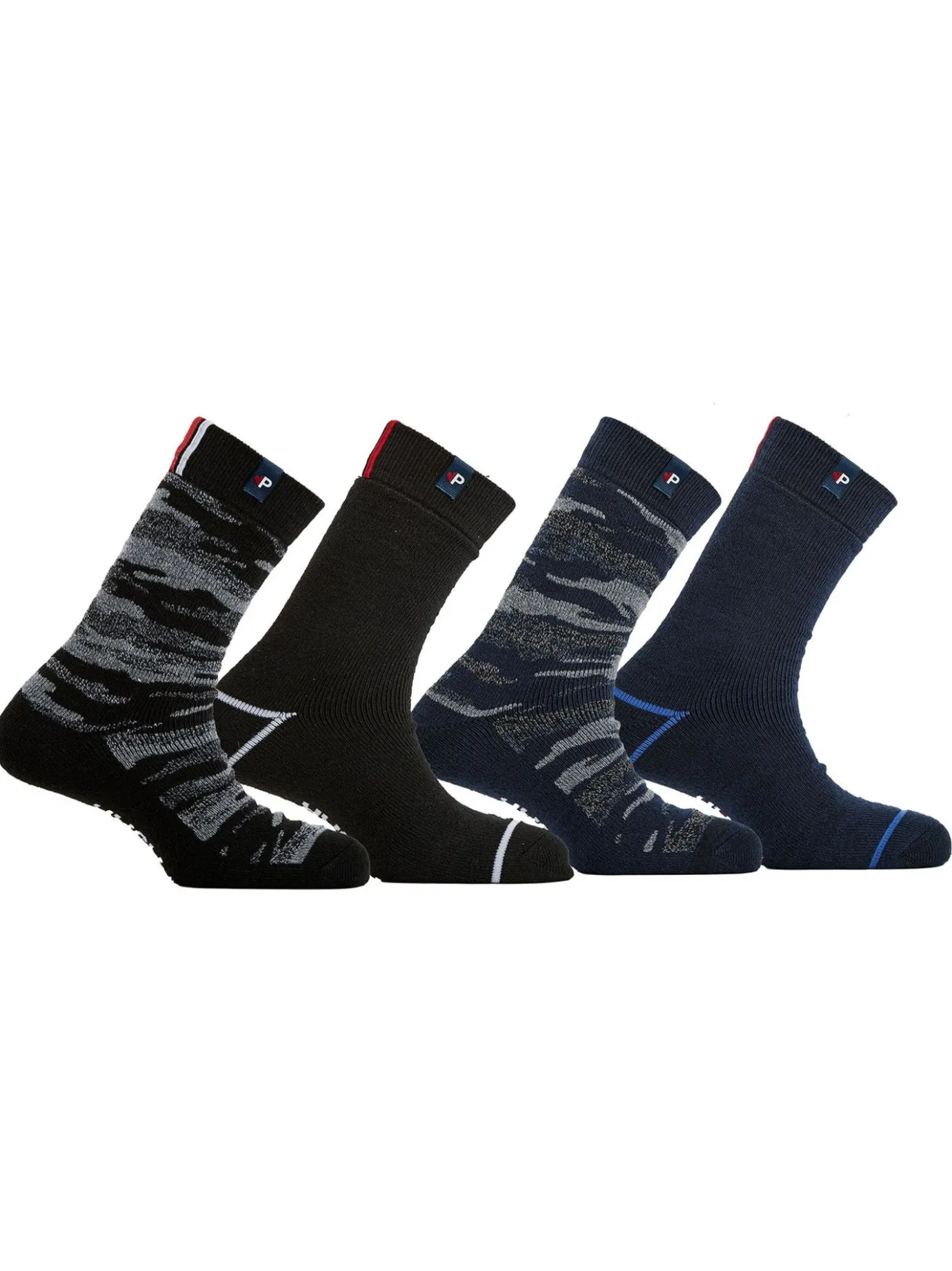 Discount Jayk Men'S Full Cushion Thermal Socks 4 Paires Hommes Chaussettes
