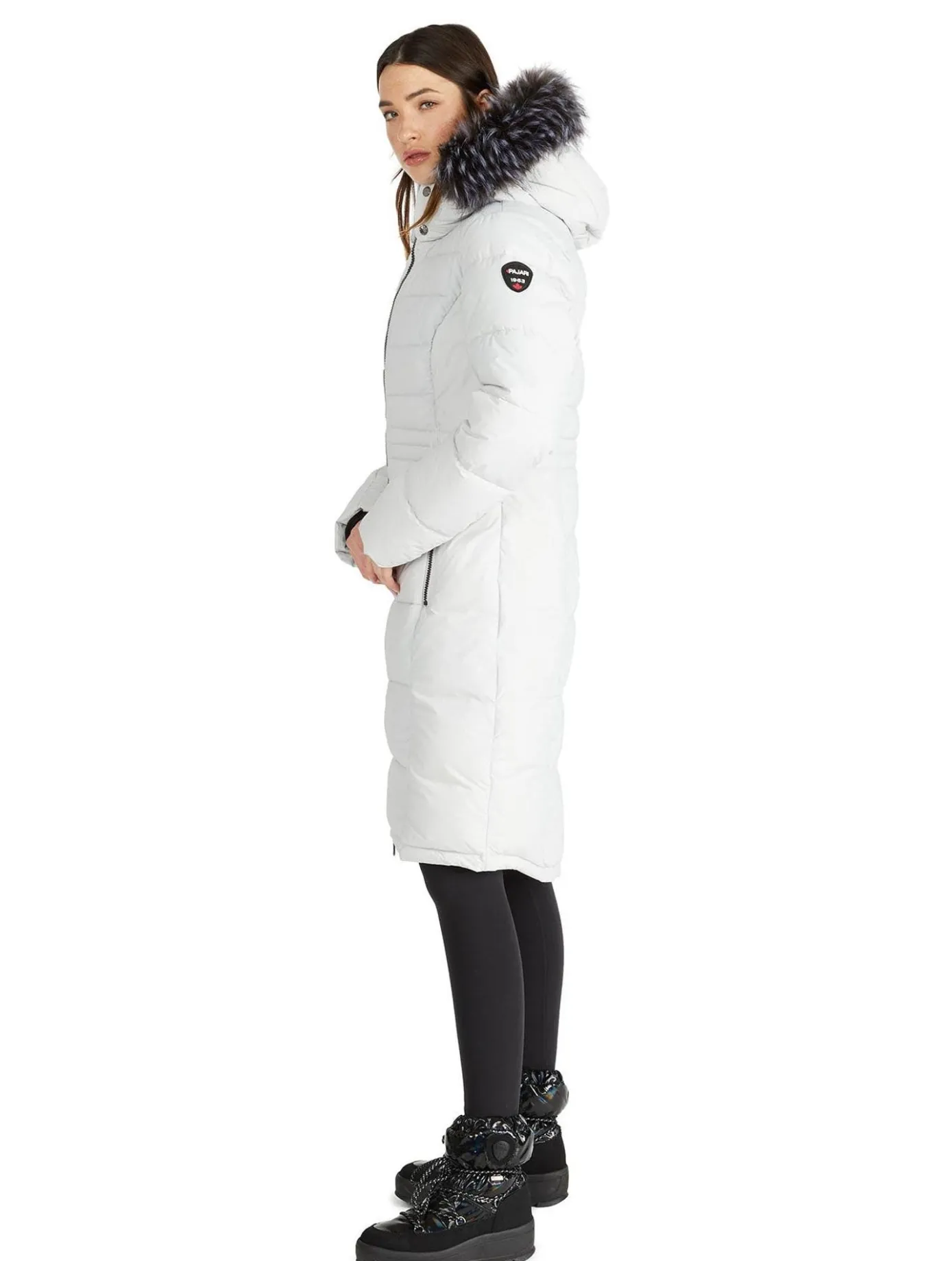 Discount Jupiter Matelasse Pour Femmes Avec Fausse Fourrure Femmes Parkas