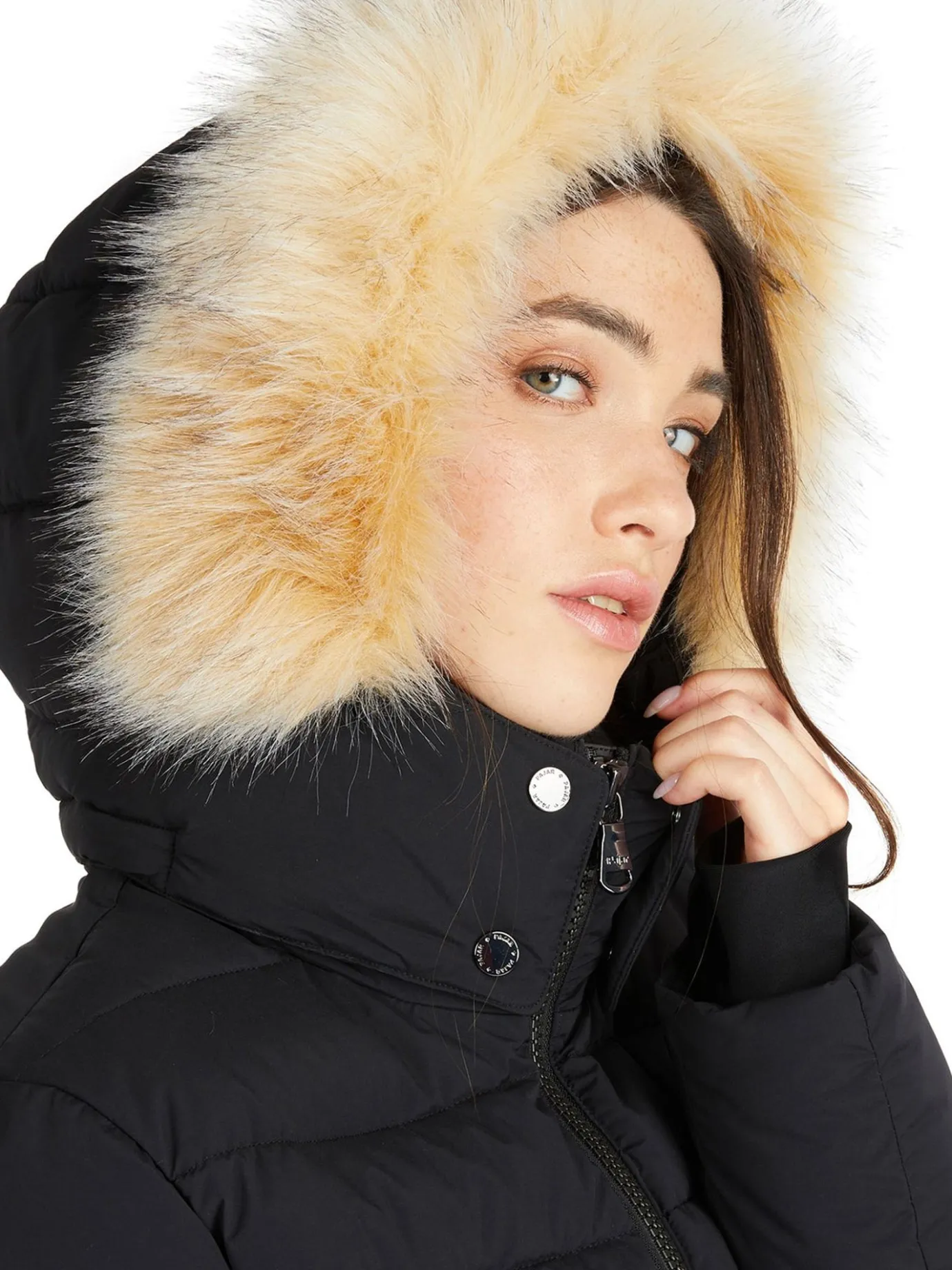Flash Sale Jupiter Matelasse Pour Femmes Avec Fausse Fourrure Femmes Parkas