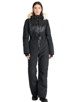 Online Pearl Salopette De Ski Pour Femmes Fausse Fourrure Femmes Ski