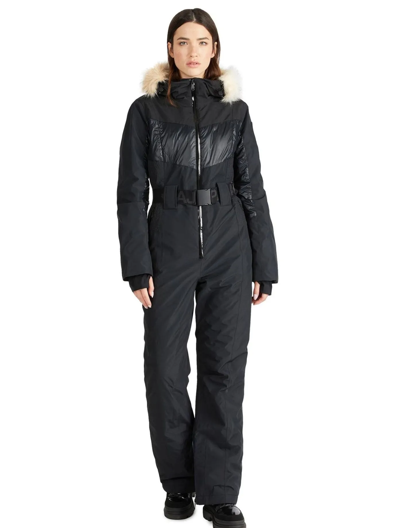 Online Pearl Salopette De Ski Pour Femmes Fausse Fourrure Femmes Ski