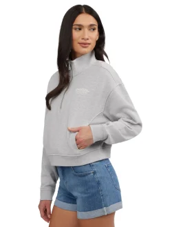 New Pearson Pull Coupe Essentielle Demi-Zip Pour Femmes Femmes Hauts