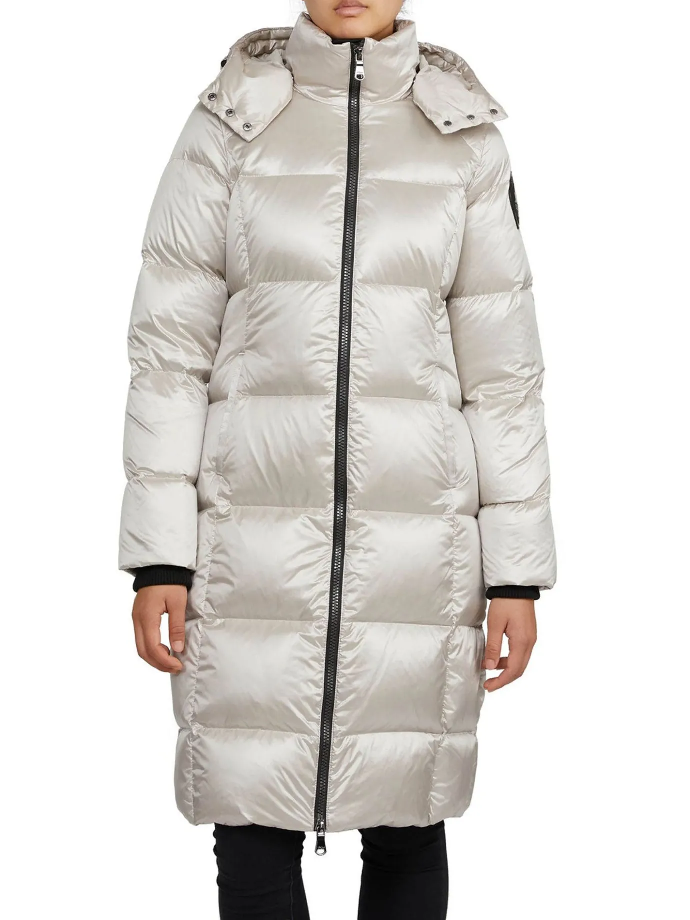 Store Solstice Matelasse Long Pour Femmes Femmes Matelassés