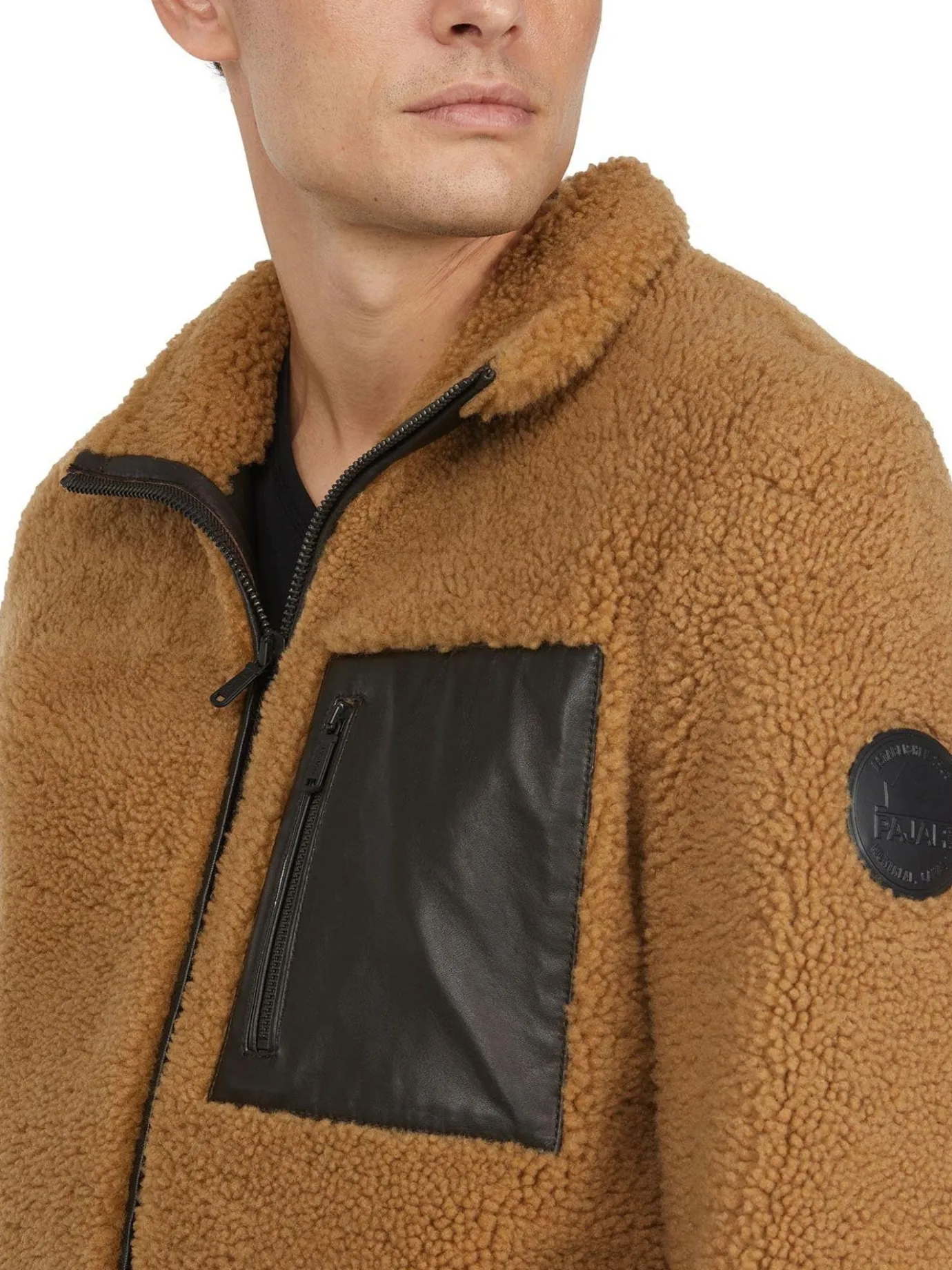 Cheap Teddy Manteau En Peau De Mouton Pour Hommes Hommes Bombers