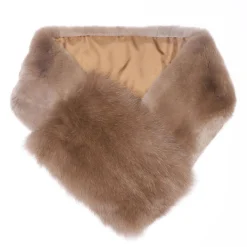 Hot Violette Echarpe En Fourrure Pour Femmes Femmes Écharpes